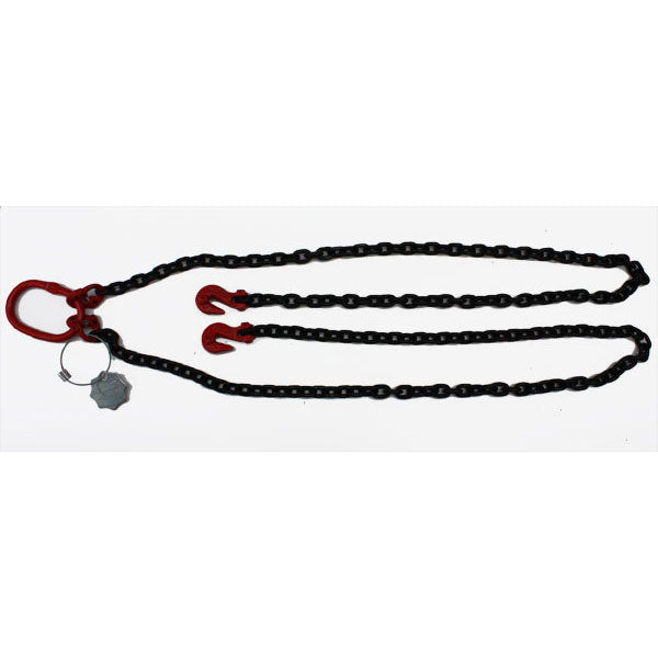 7mm Chain Brothers 2x1.5m Chain, Grab Hooks – Recovery World