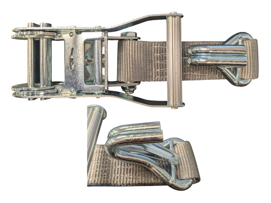 Wide Handled Ratchet with Safety Catch