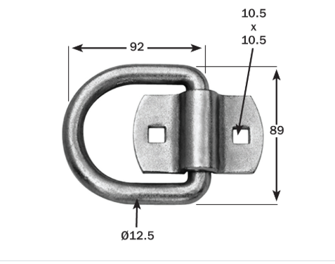 Lashing Ring - Ring & Cleat
