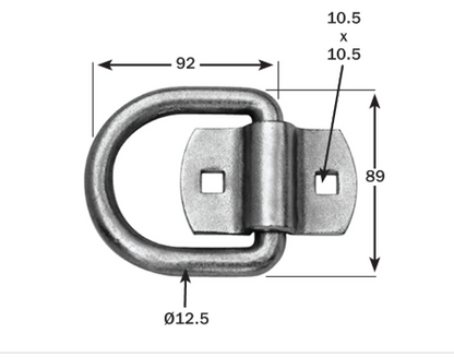 Lashing Ring - Ring & Cleat