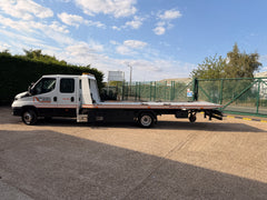 Iveco 70C18D Crew Cab Recovery World RW35 Slidebed