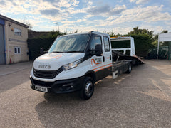 Iveco 70C18D Crew Cab Recovery World RW35 Slidebed