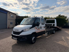 Iveco 70C18D Crew Cab Recovery World RW35 Slidebed