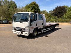 Isuzu N75.190 Euro 6 Crew Cab Easyshift Recovery World RW35A Aluminium Slidebed