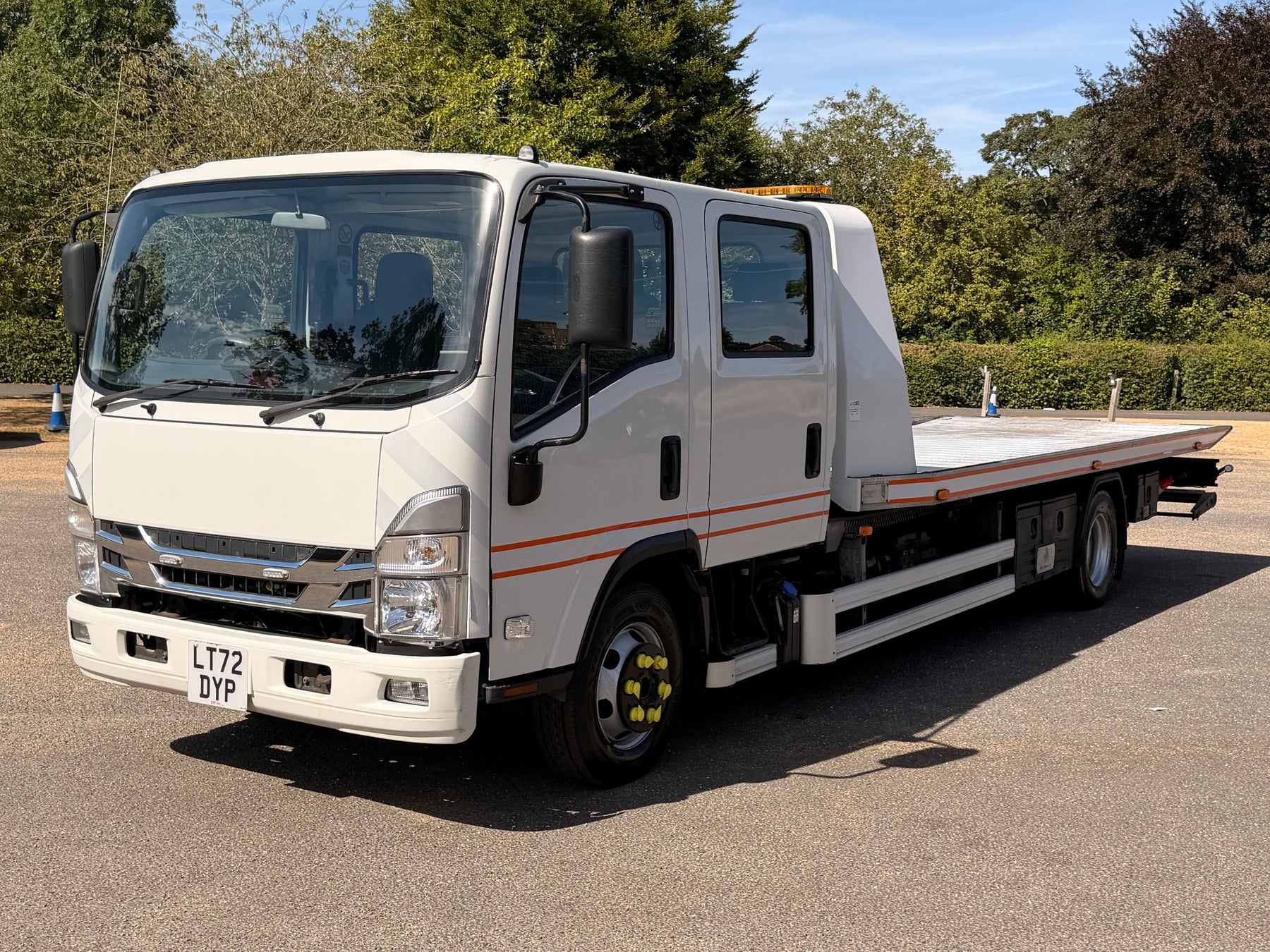 Isuzu N75.190 Euro 6 Crew Cab Easyshift Recovery World RW35A Aluminium Slidebed